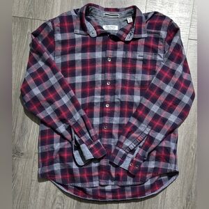 Tommy Bahama Red and Black Checkered Shirt